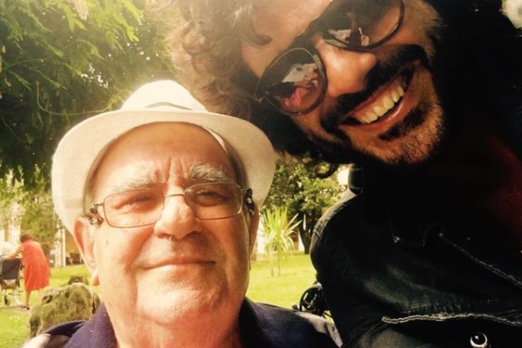 Francesco Renga ricorda sui social il papà scomparso
